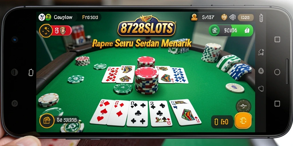 Tampilan gameplay seru di aplikasi 8728SLOTS.