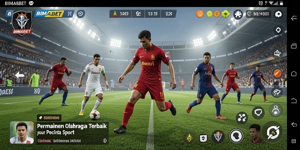 Tampilan gameplay menegangkan dan seru di BIMABET.