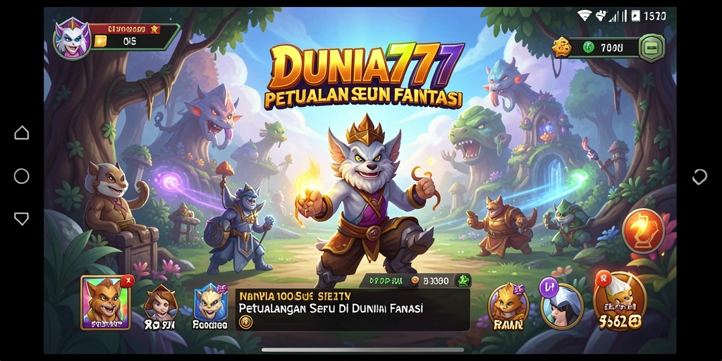 Gameplay mendebarkan di <strong>DUNIA777</strong> dengan berbagai tantangan dan petualangan.