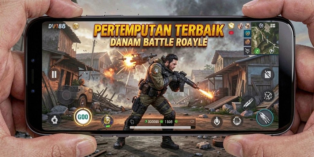 Gameplay menegangkan di DV188 dengan pertempuran antar pemain.