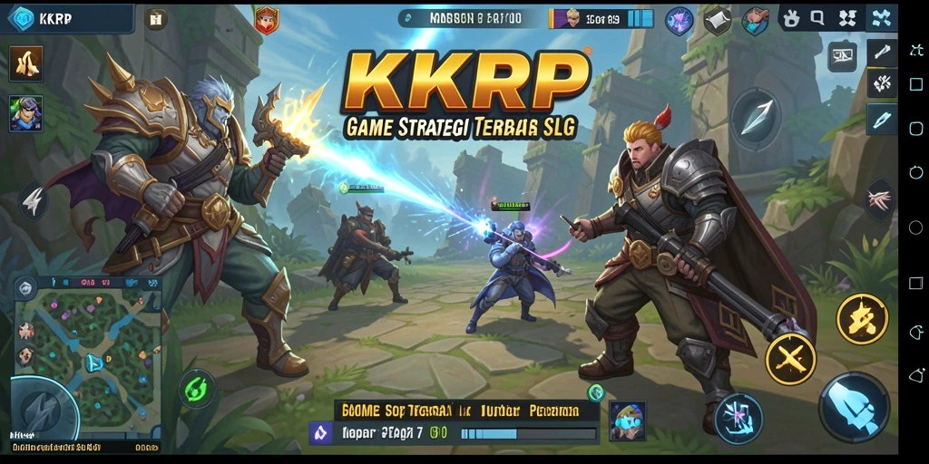 Tangkapan layar gameplay KKRP menampilkan aksi strategis yang mendebarkan.