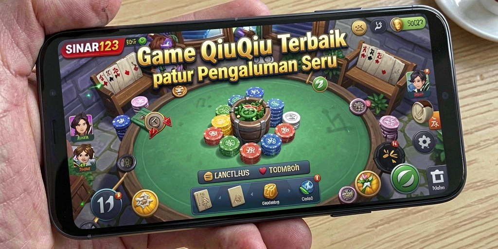 Gameplay QiuQiu seru dan seru di SINAR123.