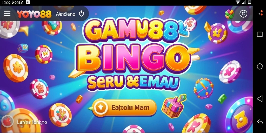 Screenshot gameplay menunjukkan keseruan bermain Bingo di YOYO88.